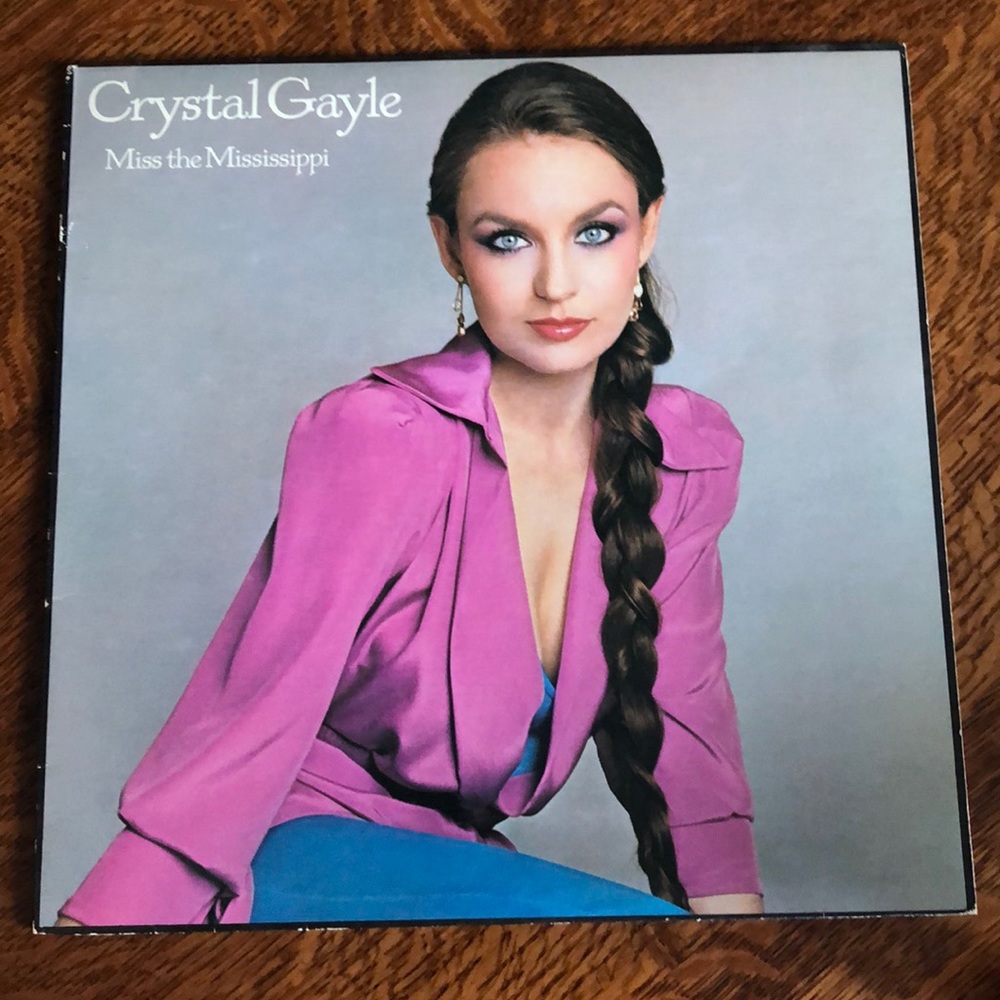 Crystal Gayle Miss the Mississippi vinyl record